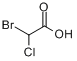 溴氯代乙酸分子式结构图