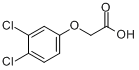 3,4-二氯苯氧基乙酸分子式结构图