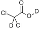 二氯乙酸-d2分子式结构图