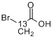 溴乙酸-2-13C分子式结构图