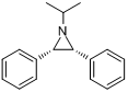 顺-1-异丙烯基-2,3-二苯基氮丙啶分子式结构图