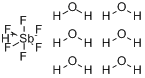 氟锑酸六水分子式结构图