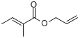 惕各酸烯丙酯分子式结构图