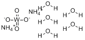 五水合钨酸铵分子式结构图