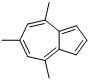 4,6,8-三甲基甘菊蓝分子式结构图