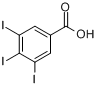 3,4,5-三碘苯甲酸分子式结构图