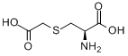 羧甲司坦;S-羧甲基-L-半胱氨酸分子式结构图