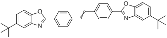 2,2-(4,4-二苯乙烯基)双-5-叔丁基苯并噁唑;荧光增白剂SB分子式结构图