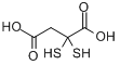 2,3-二巯基丁二酸;2,3-二巯基琥珀酸分子式结构图