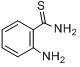 2-氨基硫代苯甲酰胺分子式结构图