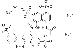 食品黑1分子式结构图