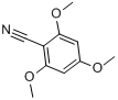 2,4,6-三甲氧基苯甲腈;2,4,6-三甲氧基苯腈;2,4,6-三甲氧基苄氰分子式结构图