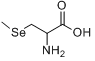 3-(甲基硒)丙氨酸;2-氨基-3-甲基硒丙酸分子式结构图