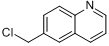 6-氯甲基喹啉分子式结构图