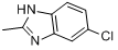 2-甲基-5-氯苯并咪唑分子式结构图