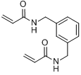 间二甲苯二丙烯酰胺分子式结构图