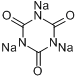 氰尿酸三钠盐;三聚氰酸钠分子式结构图