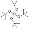 四叔丁基钛酸酯分子式结构图
