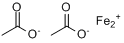 醋酸亚铁;乙酸亚铁分子式结构图