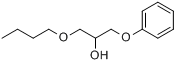 非布丙醇;苯丁氧丙醇;1-丁氧基-3-(苯氧基)丙-2-醇分子式结构图