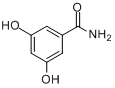 3,5-二羟基苯甲酰胺分子式结构图