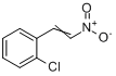 1-(2-氯苯基)-2-硝基乙烯;2-氯-beta-硝基苯乙烯分子式结构图