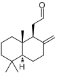 龙涎酮;(1S,4aS,8aS)-十氢-5,5,8a-三甲基-2-亚甲基-1-萘乙醛分子式结构图