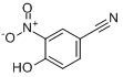 4-羟基-3-硝基苯甲腈分子式结构图
