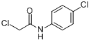 N-(4-氯苯基)-2-氯乙酰胺分子式结构图