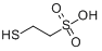 2-巯基乙磺酸分子式结构图