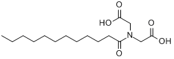 月桂酰基二乙酸基胺分子式结构图