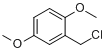2,5-二甲氧基苄氯;2,5-二甲氧基氯苄;2,5-二甲氧基苄基氯;2-氯甲基-1,4-二甲氧基苯分子式结构图