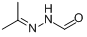 1-甲酰基-2-亚异丙基肼分子式结构图