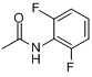 2,6-二氟乙酰苯胺;N-(2,6-二氟苯基)乙酰胺分子式结构图