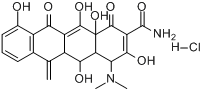 盐酸甲烯土霉素分子式结构图