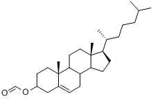胆甾烯基甲酸酯;胆甾醇甲酸酯分子式结构图