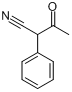 2-苯基乙酰基乙腈;alpha-氰基苯丙酮;alpha-乙酰基苯乙腈分子式结构图