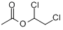 1,2-二氯乙醇醋酸酯;乙酸二氯乙酯分子式结构图