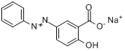 媒介黄18;5-(苯基偶氮)水杨酸钠分子式结构图