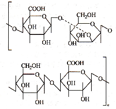 黄原胶分子式结构图