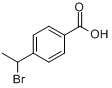 4-1-溴乙基苯甲酸分子式结构图