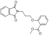 2-(3-酞酸咪唑丙醇)苯甲酸甲酯分子式结构图