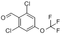 2,6-二氯-4-(三氟甲氧基)苯甲醛分子式结构图