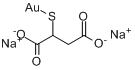 金硫丁二钠;金硫苹果酸钠分子式结构图