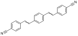 4,4'-双[2-(邻氰苯基)乙烯基]苯;荧光增白剂ER;C.I.199分子式结构图