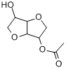 异山梨醇-2-醋酸酯;2-乙酸异山梨醇酯分子式结构图