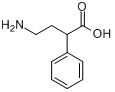 4-氨基-2-苯基丁酸分子式结构图