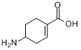 4-氨基-1-环己烯-1-羧酸分子式结构图