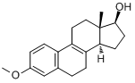 3-甲氧基-17b-羟基-1,3,5(10),8(9)-雌甾四烯分子式结构图