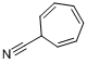 2,4,6-环庚三烯-1-甲腈;7-氰基环庚三烯分子式结构图